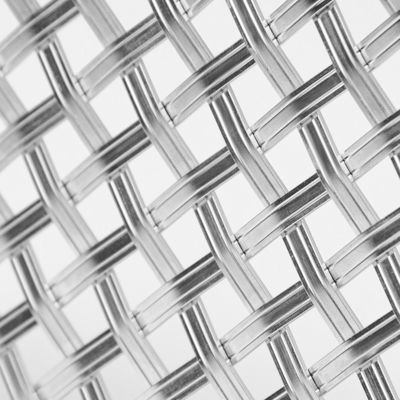 Duidelijk Roestvrij staal 2mm Binnenlandse Draad Mesh Color Options Available Packed op Pallets