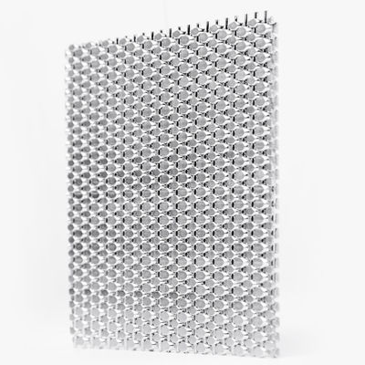 0.5m2.0m Gegalvaniseerde Ijzer Decoratieve Geweven Draad Mesh Fabric For Filtration