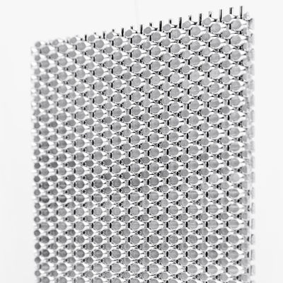 0.5m2.0m Gegalvaniseerde Ijzer Decoratieve Geweven Draad Mesh Fabric For Filtration