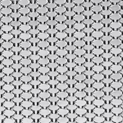 0.5m2.0m Gegalvaniseerde Ijzer Decoratieve Geweven Draad Mesh Fabric For Filtration