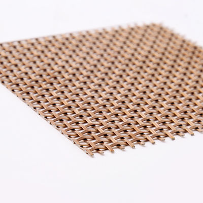 Het Decoratieve Koper Mesh Durable In Space Dividers van het aluminium Duidelijke Weefsel