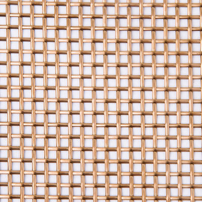 Het Decoratieve Koper Mesh Durable In Space Dividers van het aluminium Duidelijke Weefsel
