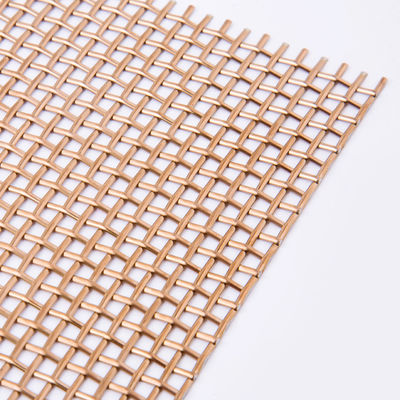 Het Decoratieve Koper Mesh Durable In Space Dividers van het aluminium Duidelijke Weefsel