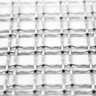 Corrosiebestendig Roestvrij staal Architecturaal Mesh Dutch Weave