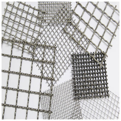 OEM de Golfplaatdraad Mesh For Industrial Applications van het Roestvrij staalslot