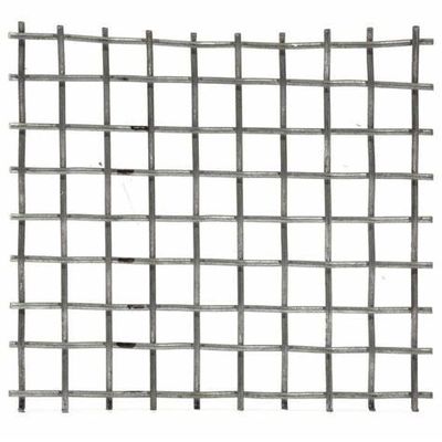 Rectangular Steel Anticorrosion Woven Wire Mesh Panels Poetsoppervlaktebehandeling