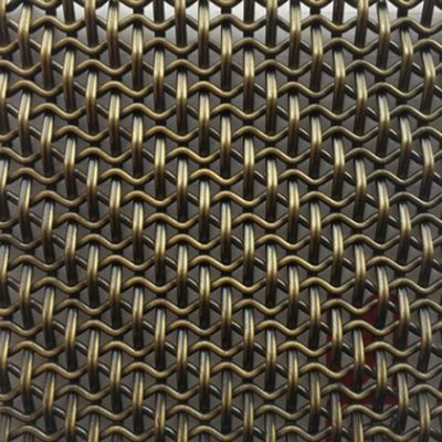 Gegalvaniseerde Staal Geweven Metaalcomités 0.5mm6mm Draaddiameter