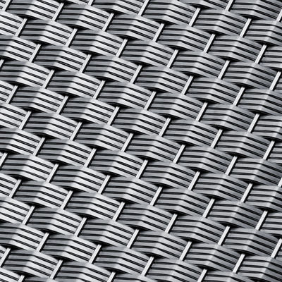 Gegalvaniseerde Staal Geweven Metaalcomités 0.5mm6mm Draaddiameter