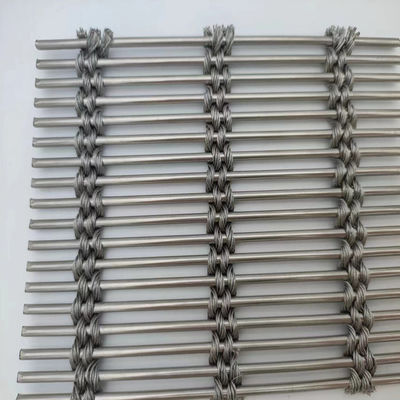 Inrichtingsontwerp van roestvrij staaldraad met metaalnet Diameter 0,025-2 mm twill weefsel