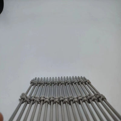 Inrichtingsontwerp van roestvrij staaldraad met metaalnet Diameter 0,025-2 mm twill weefsel