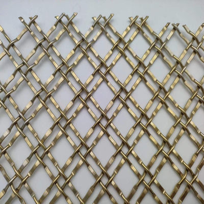 400 Mesh Pvd Gold Decorative Metal Mesh Voor commerciële toepassingen