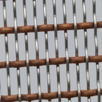 Breedte 0,5-2m Interieur draadnet met PVC-kleur voor afscherming