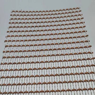 Breedte 0,5-2m Interieur draadnet met PVC-kleur voor afscherming