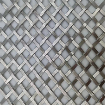 Moderne interieur wire mesh roestvrij staal plat voor het beschermen van leuning