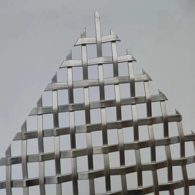 Moderne interieur wire mesh roestvrij staal plat voor het beschermen van leuning