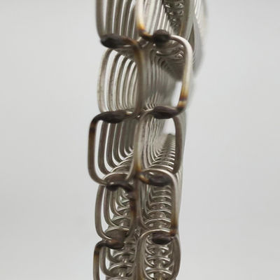 Zilveren spiraalgeweven gaas met een diameter van 2 mm tot 20 mm