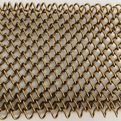 Flexible Odm Metal Mesh Drapery voor creatieve architecturale oplossingen