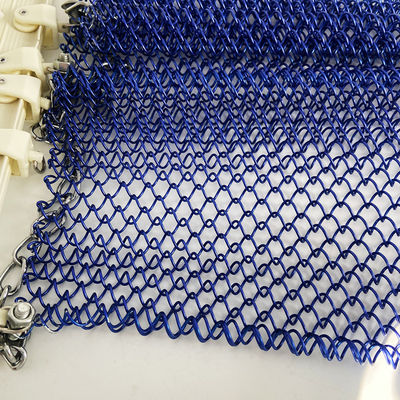 Aluminium legering draad spoel gordijn voor upscale instellingen