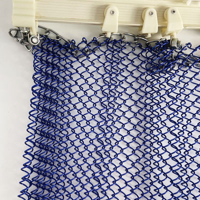 Aluminium legering draad spoel gordijn voor upscale instellingen