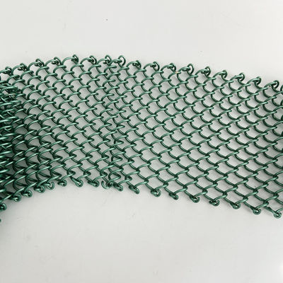 Iso-anodiserende metalen keten gordijn met aangepaste gatgrootte