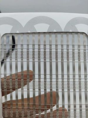 Aanpasbaar gelamineerd glas metalen gaas Hoogtemperatuurweerstand