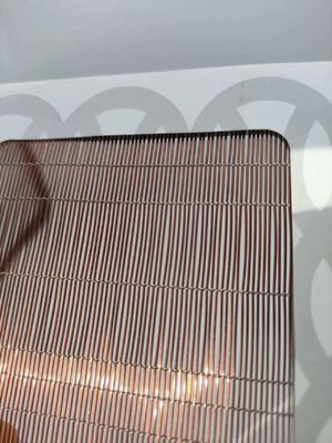 1-2m breed glas gelamineerd gaas rood kleur decoratieve schakelaar