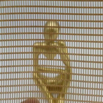 Op maat gemaakte gelamineerd glas met metalen gaas hoge sterkte lengte 30m