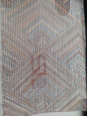 0.8 mm dikte gelamineerd glas mesh Pvdf coating voor industriële