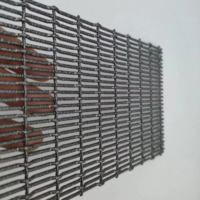 Hoge sterkte architectonisch metaalnet Plain Weave Style Polieren