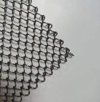 Koper gepolijst afwerking Architectonisch uitgebreid metalen gaas met twill weefstijl