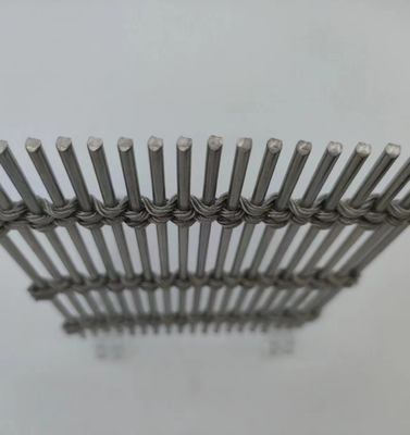 Ruimteverdelingsoplossing Flexibel metalen gaasstof PVD Voor muurbedekking