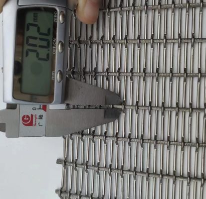 Anodische coating lichtgewicht flexibel metalen gaas weefsel vierkant