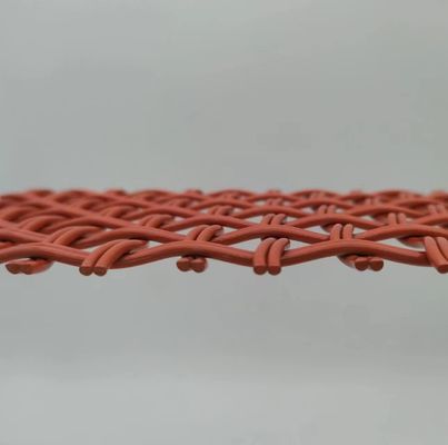 Oranje 5 mm architecturaal roestvrij staal draadnet Breedte 0,6m-2,4m