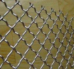 Landschapsdecoratie Gekrimpd Geweven Draadnet Breedte 0,5 m-2,5 m Weeftype