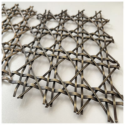 Verbeteren van het interieurontwerp Decoratieve draadnetroosters Perfecte keuze met weftdiameter 1mm-5mm
