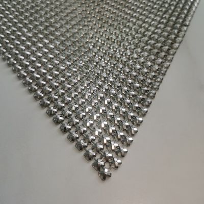 Decoratieve bekleding van metaal van aluminium Sequins oliebestendige metaal mesh kledingstuk