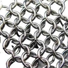 Roestvrij staal decoratieve ketting ring mesh gordijn scherm gebouw buitenmuur