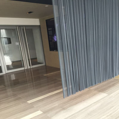 Aluminium metalen spoel draperies Custom zilver goud brons Kleur 5 mm opening