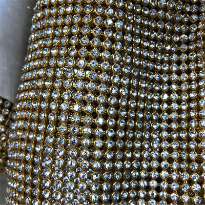 Vlamvertragend ODM Flexible Metal Mesh Indoor en Outdoor Metal Sequin Fabric
