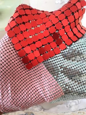 Waterdicht metalen gaasstof 3 mm Sequin Architectonische scheidingswand