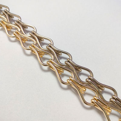 Aluminium Hook Chain Home Decoration Pest Control Custom Hotel Partition Aluminium Hook Bead Curtain Producenten Groothandel