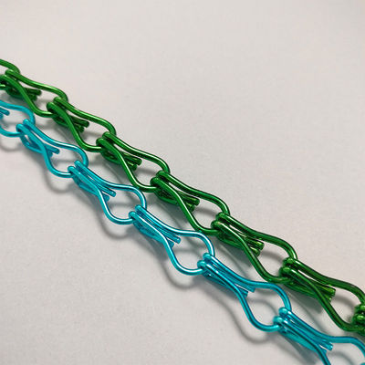 Aluminium Hook Chain Home Decoration Pest Control Custom Hotel Partition Aluminium Hook Bead Curtain Producenten Groothandel