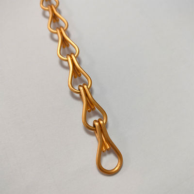 Gemakkelijk te installeren ketenvliegscherm Aluminium Standaard Grootte 12mm*24mm