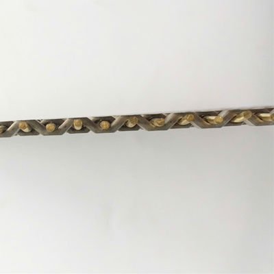 Draaddiameter 0,8 mm 2,0 mm roestvrij staal mesh paneel Plain weefsel voor de muur