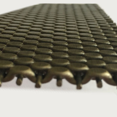 Plain Weave roestvrij staal architectonisch gaas voor gouden decoratie 0,5m 2,0m Breedte