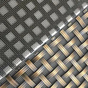 Aanpasbaar decoratief doek mesh in twill weefsel voor gepersonaliseerde woningversiering
