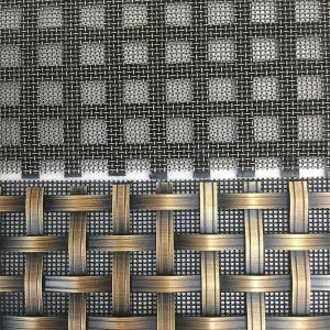 Aanpasbaar decoratief doek mesh in twill weefsel voor gepersonaliseerde woningversiering