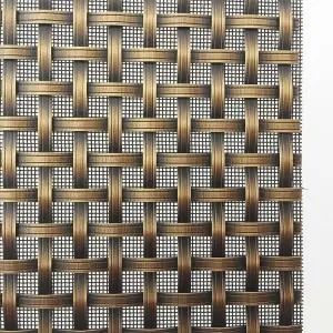 Aanpasbaar decoratief doek mesh in twill weefsel voor gepersonaliseerde woningversiering