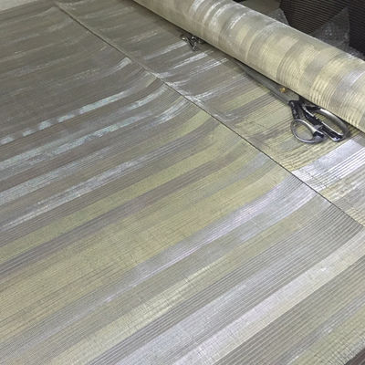 Poetsglas gelamineerd draadnet 1-2 m breed Cooper stof voor gegraveerde graphics
