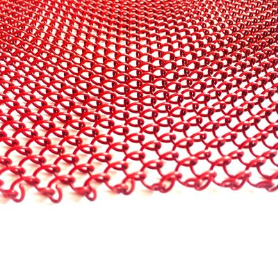 Persoonlijke draperies met metalen spoelen 1,1 kg/m2 Gewicht en maat van het gat voor prestaties